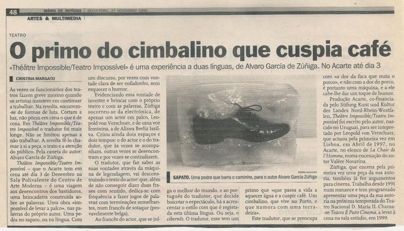 Fichier:Teatro Impossivel DN 27 Nov 1998.jpg